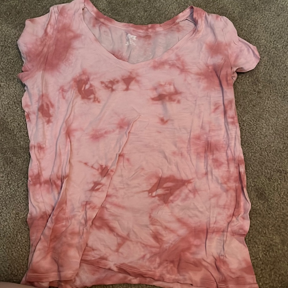 Pink flow t shirt